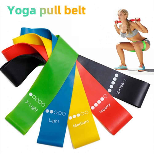 Set 5 Elastici di Resistenza | Yoga, Pilates e Fitness a Casa