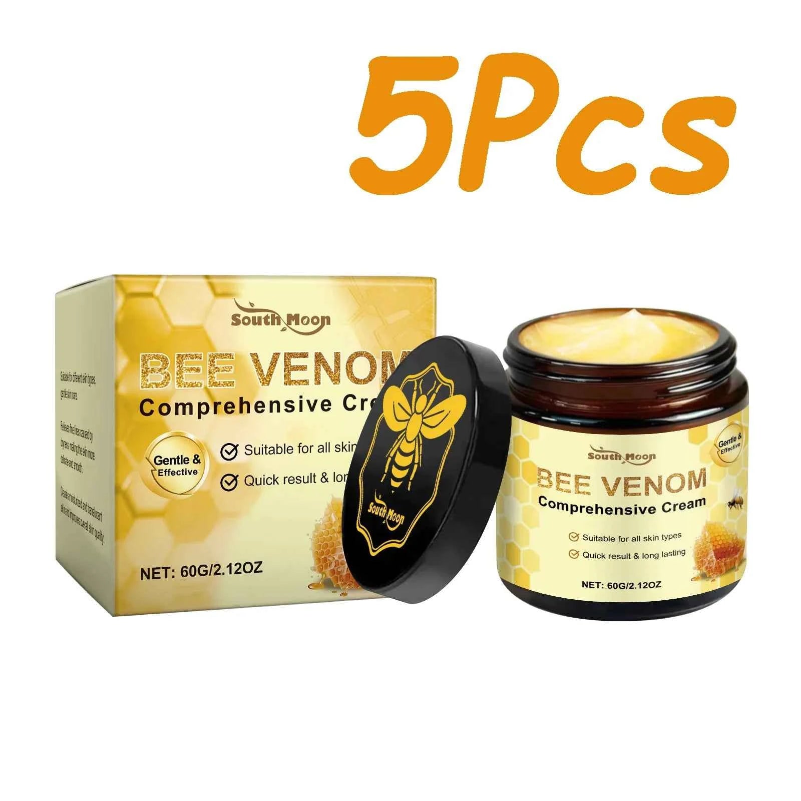 Crema al Veleno d'Ape — Anticellulite, Rassodante e Idratante per Corpo e Viso