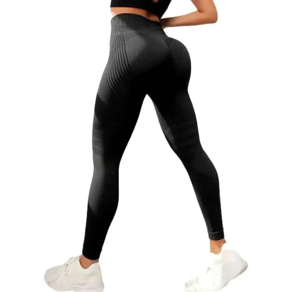 Leggings Anticellulite 3D | Vita Alta, Effetto Push-Up e Modellante